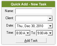 Tasks - Quick Add
