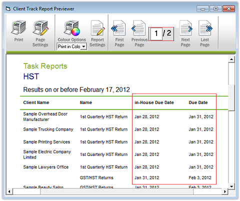 Tasks - Report Previewer